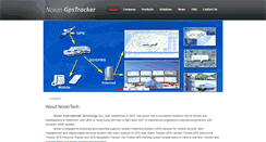 Desktop Screenshot of norantracking.com